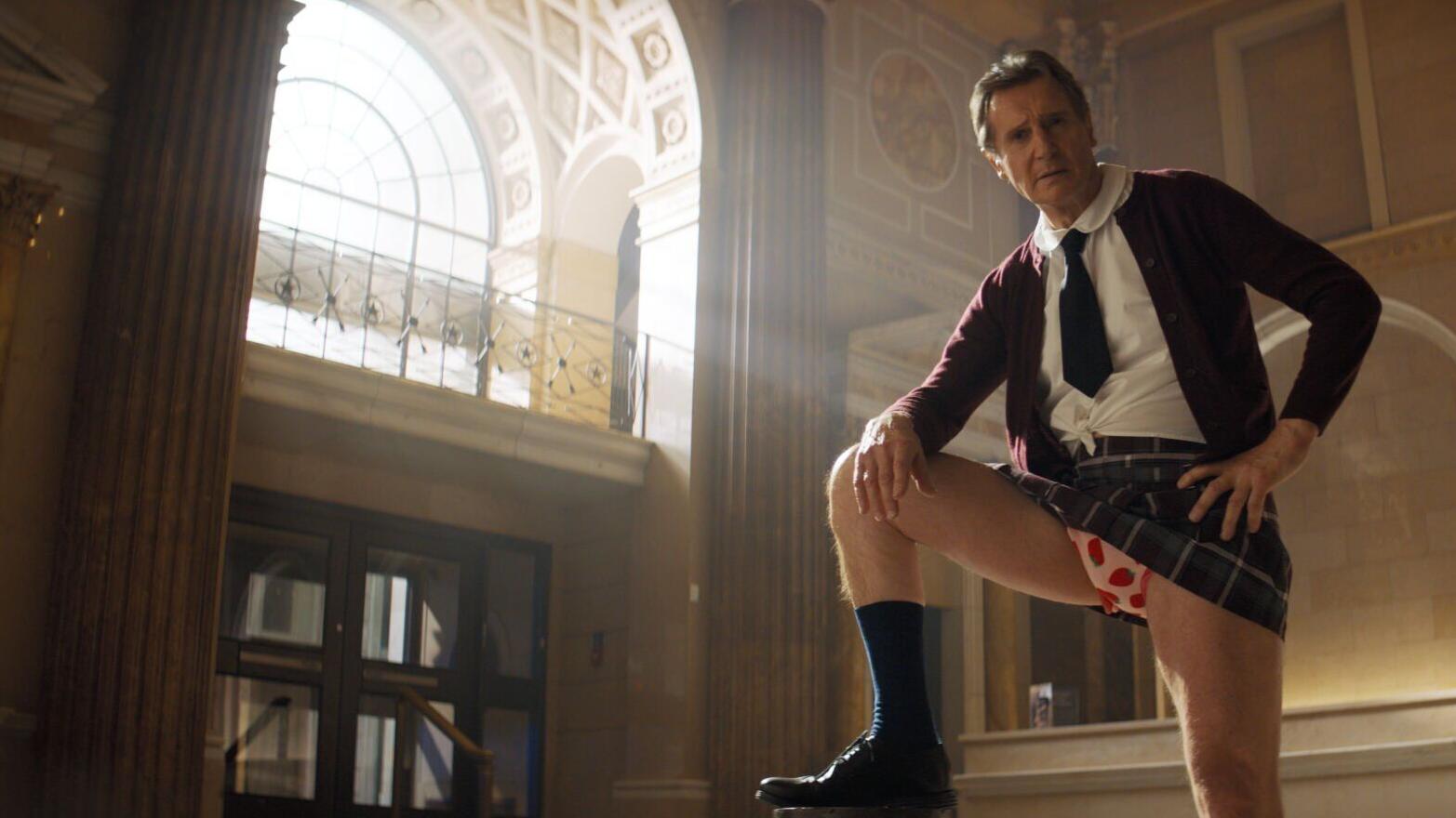 Review: Liam Neeson aside, 'Naked Gun' fires blanks